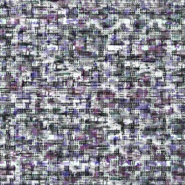 Suluboya efektli geometrik desen