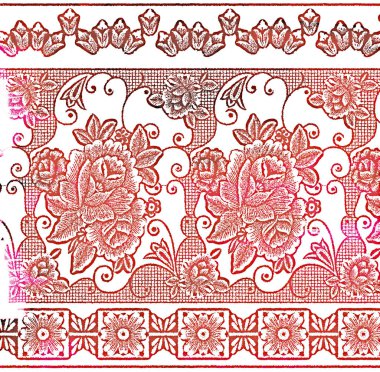 Geometrik doku, yaratıcı modern düzeni tekrarlıyor