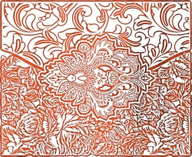 Geometrik doku, yaratıcı modern düzeni tekrarlıyor