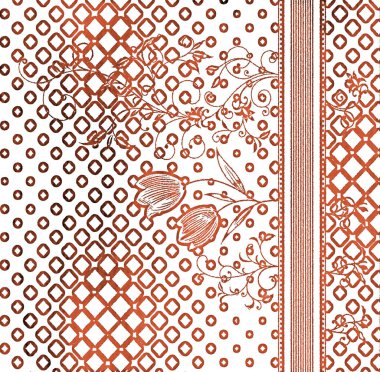 Geometrik doku, yaratıcı modern düzeni tekrarlıyor