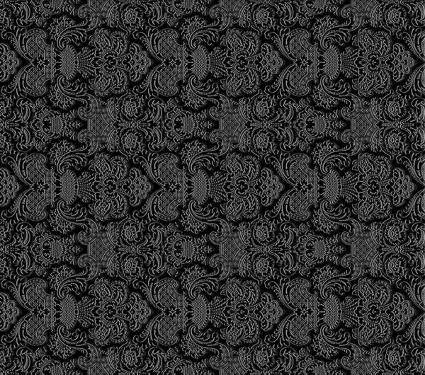 Geometrische Natuurlijke Waterkleur Damast Textuur Patroon — Stockfoto