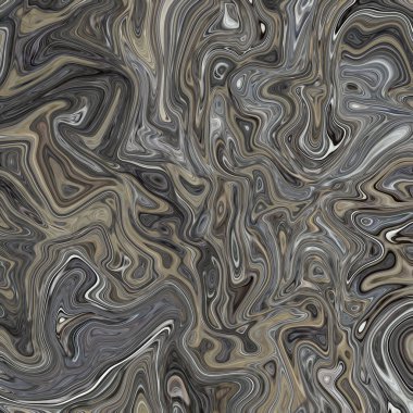 Renkli Psikedelik yağlı boya tablosu 