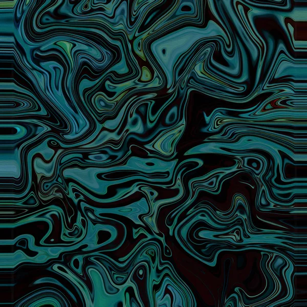 Kleurrijke Psychedelische Abstracte Olieverf Doek — Stockfoto