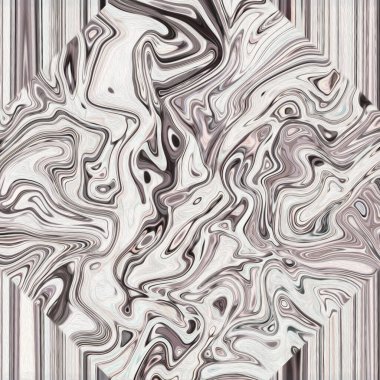 Renkli Psikedelik yağlı boya tablosu 