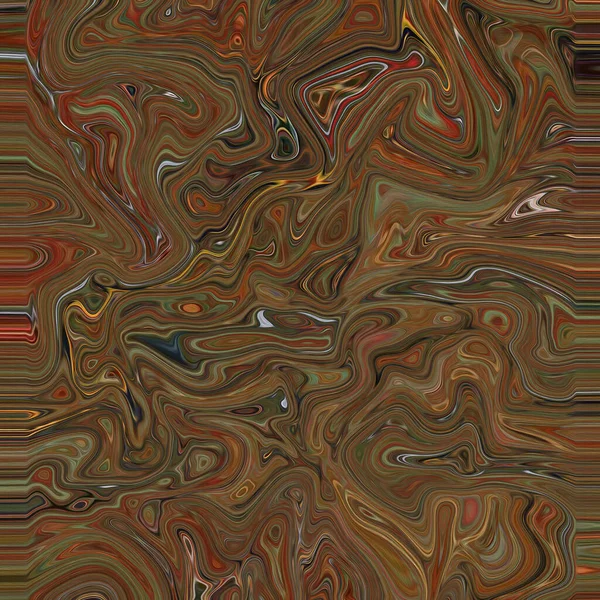Kolorowe Psychodeliczne Abstrakcyjne Malarstwo Olejne Płótnie — Zdjęcie stockowe