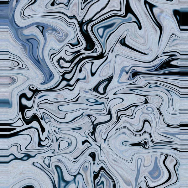 Värikäs Psykedeelinen Abstrakti Öljymaalaus Kankaalle — kuvapankkivalokuva