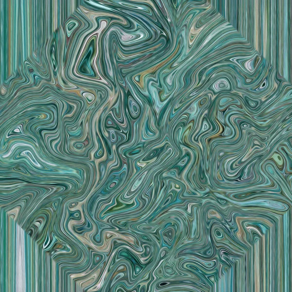 Pintura Óleo Abstrata Psicodélica Colorida Sobre Tela — Fotografia de Stock