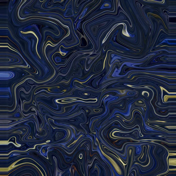 Färgglad Psykedelisk Abstrakt Oljemålning Duk — Stockfoto