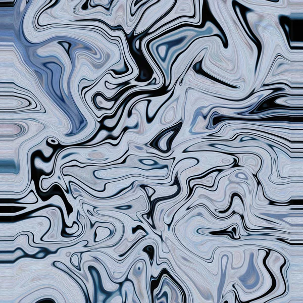 Kleurrijke Psychedelische Abstracte Olieverf Doek — Stockfoto