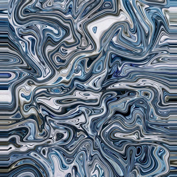 Kleurrijke Psychedelische Abstracte Olieverf Doek — Stockfoto