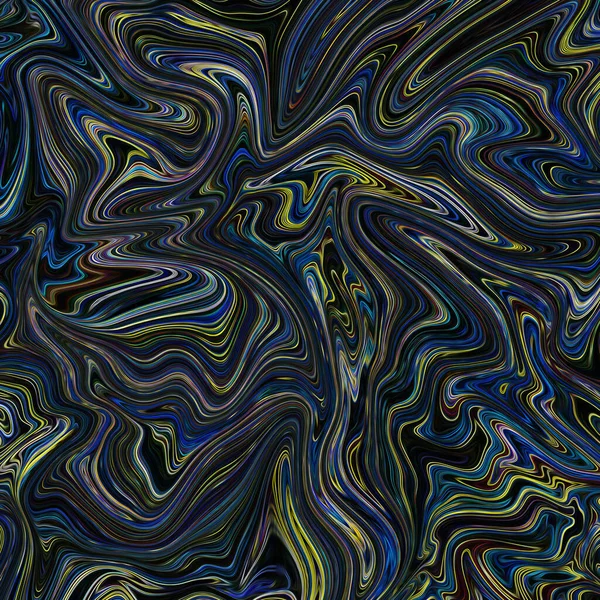 Kleurrijke Psychedelische Abstracte Olieverf Doek — Stockfoto