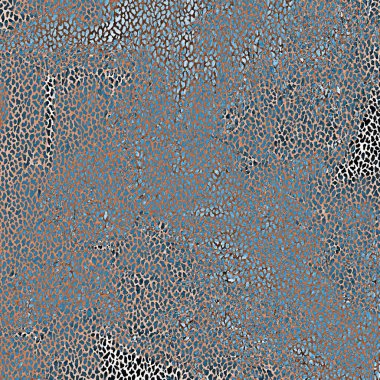 Suluboya efektli geometrik desen