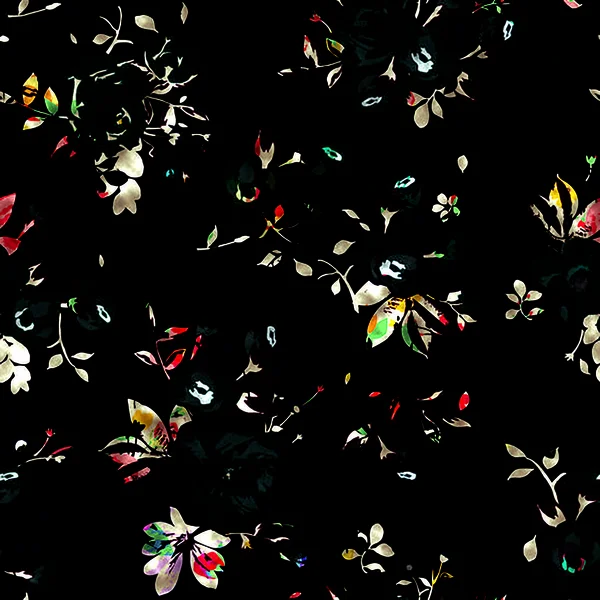 Floral Acuarela Mezcla Textura Moderno Patrón —  Fotos de Stock