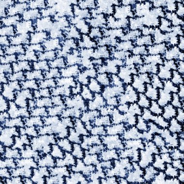 Suluboya efektli geometrik desen