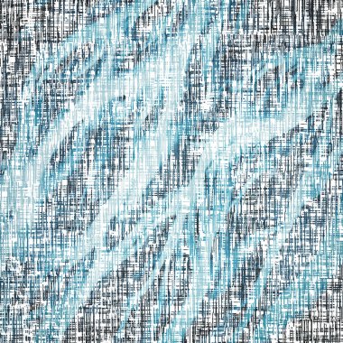 Suluboya efektli geometrik desen