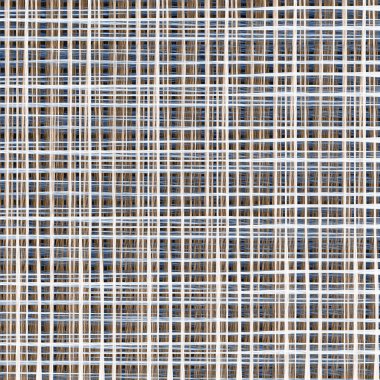 Suluboya efektli geometrik desen