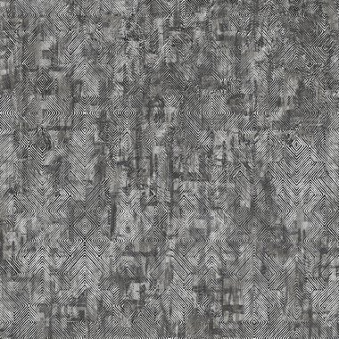 Suluboya efektli geometrik desen