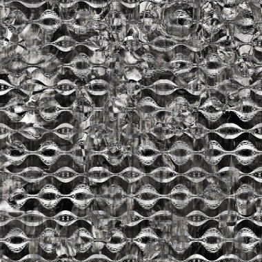 Suluboya efektli geometrik desen