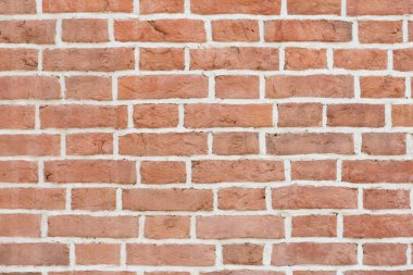 Kırmızı duvar tuğla doku