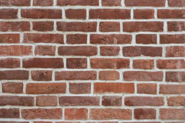 Kırmızı duvar tuğla doku