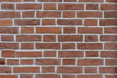 Kırmızı duvar tuğla doku
