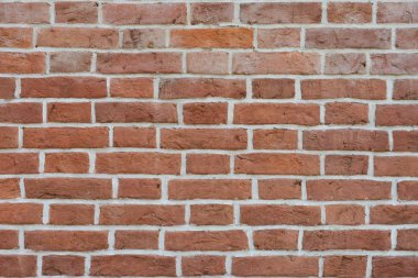 Kırmızı duvar tuğla doku
