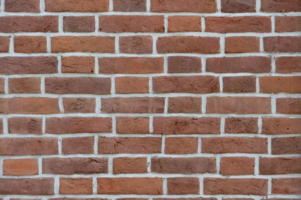 Kırmızı duvar tuğla doku