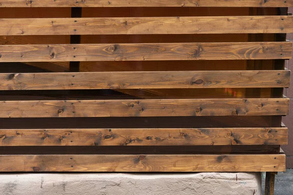 Trä plankor av staket textur — Stockfoto