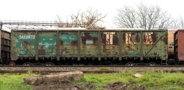 Demiryolu taşıma yüksek çözünürlüklü telefoto