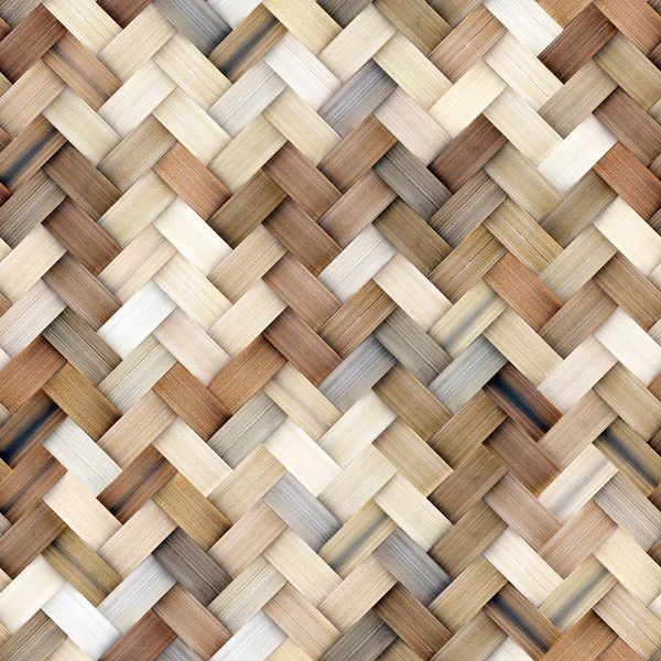 Wicker rattan seamless texture for CG — Stock Photo, Image