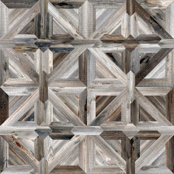 Klasik desen parke doğal ahşap sorunsuz doku