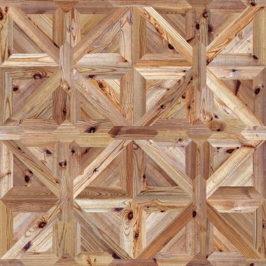 Klasik desen parke doğal ahşap sorunsuz doku