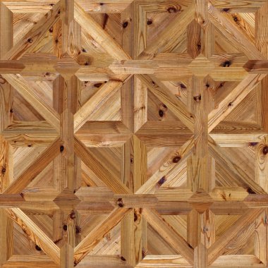 Klasik desen parke doğal ahşap sorunsuz doku