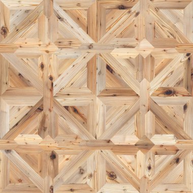 Klasik desen parke doğal ahşap sorunsuz doku