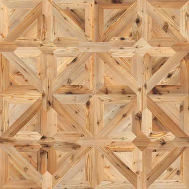 Klasik desen parke doğal ahşap sorunsuz doku