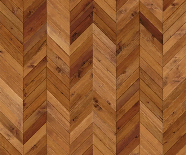 Chevron natural parquet seamless floor texture — Stock Photo, Image