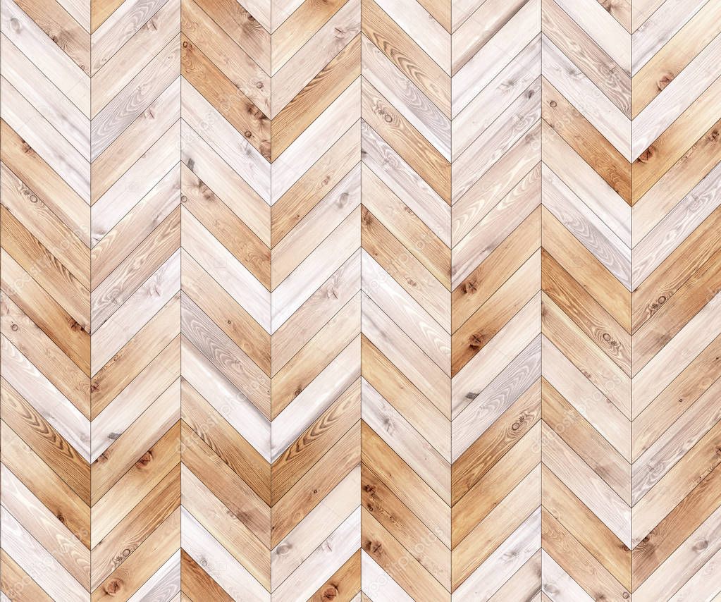 Chevron natural parquet seamless floor texture