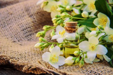 Yasemin esans. seçici odak. 