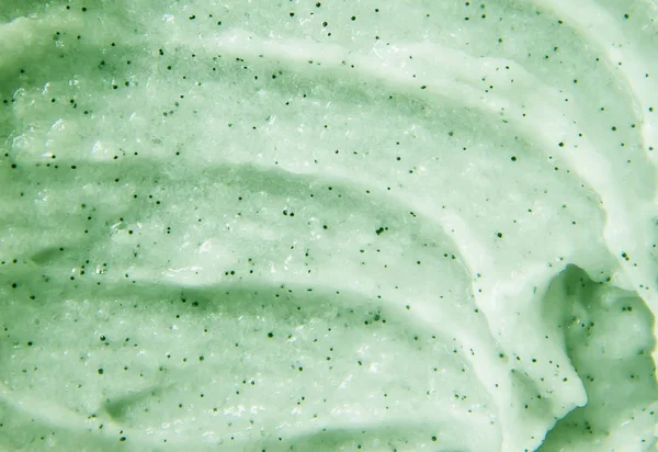 Tekstur Kosmetik Topeng Scrub Krim Tanah Liat — Stok Foto