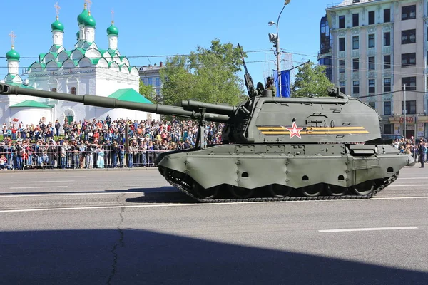 Rusland Moskou Overwinningsparade Mei 2014 Parade Werd Bijgewoond Door Meer — Stockfoto