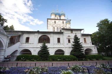 Rusya, Moskova, Andropov Avenue, 39. 16 Eylül 2017. Moskova Devlet Sanat tarihi, Mimarlık ve doğal peyzaj Müzesi-rezerv Birleşik. Moskova Kolomenskoye yakınındaki antik köy XIV yüzyılın başından beri bilinir. 