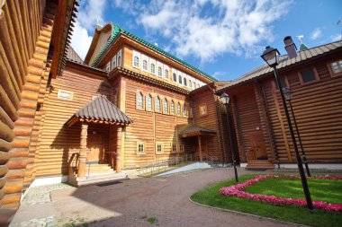 Rusya, Moskova, Andropov Avenue, 39. 16 Eylül 2017. Moskova Devlet Sanat tarihi, Mimarlık ve doğal peyzaj Müzesi-rezerv Birleşik. Moskova Kolomenskoye yakınındaki antik köy XIV yüzyılın başından beri bilinir. 