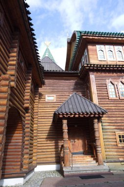 Rusya, Moskova, Andropov Avenue, 39. 16 Eylül 2017. Moskova Devlet Sanat tarihi, Mimarlık ve doğal peyzaj Müzesi-rezerv Birleşik. Moskova Kolomenskoye yakınındaki antik köy XIV yüzyılın başından beri bilinir. 