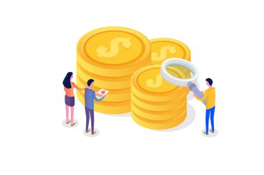Finansal Yönetim, sınav, denetim karakterleri ile izometrik kavramı. Şirket vergi ve hesap. 