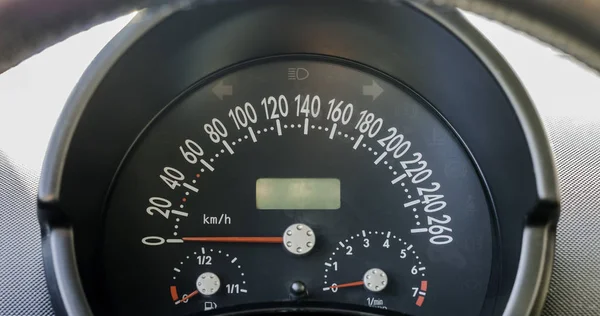 Car Dashboard Cluster or Panel of Instruments — Stock Photo, Image