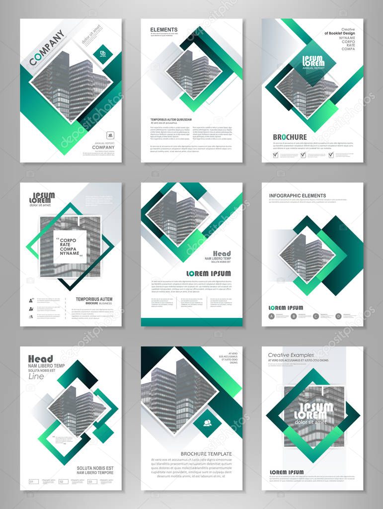 Green abstract presentation slide templates. Brochure template, Brochures, Brochure layout, Brochure cover, Brochure templates, Brochure layout design, Brochure design template, Brochure mockup, Brochure
