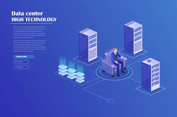 Gestión Marketing Digital Recepción Datos Estadísticos Banco Móvil Transacción Financiera — Vector de stock