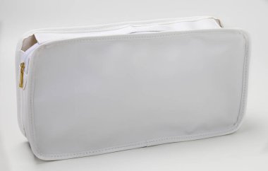 Necessaire çanta beyaz arka plan üzerinde izole çeşitli kullanım için 