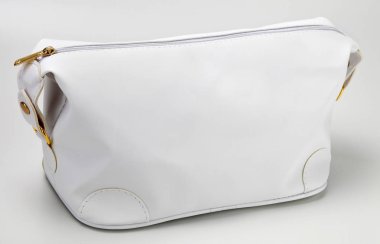 Necessaire çanta beyaz arka plan üzerinde izole çeşitli kullanım için 