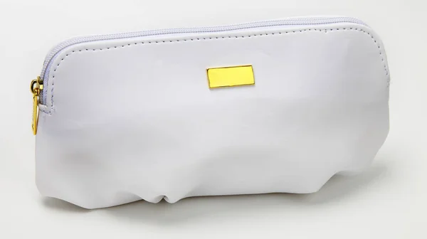 Necessaire Tasche Für Verschiedene Zwecke Isoliert Auf Weißem Hintergrund — Stockfoto